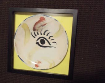 Pablo Picasso "Visage " EYE Face Plate