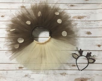 Deer Costume, halloween tutu, halloween costume, deer tutu
