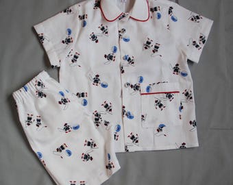 Summer cotton T 2, 6 and 8 pajamas