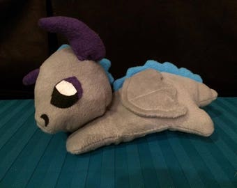 weighted dragon plush