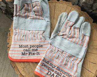 Work Gloves for Dad gifts daddy Papa Grandpa gifts for him dad gifts grandpa gifts Birthday gift Father's Day Gift