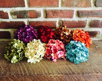 Mason Jar Filler-Hydrangea Flowers-Vase Filler-Hydrangea Spray-Flower Stems-Hydrangea Wreath-Add On Flower-Farmhouse Decor-Farmhouse Flowers