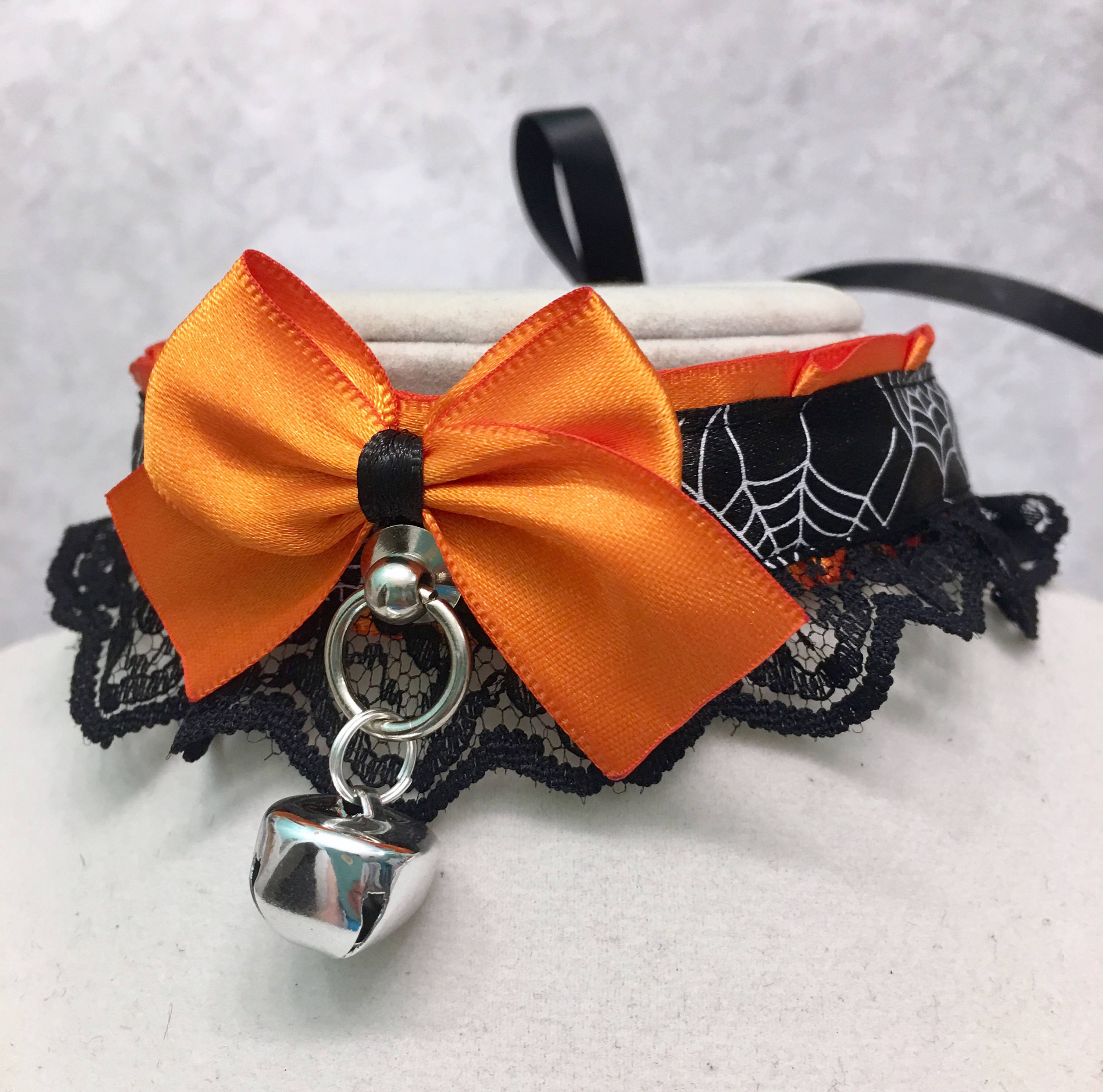Halloween Kittenplay Collar Petplay BDSM Collar Kitten Day