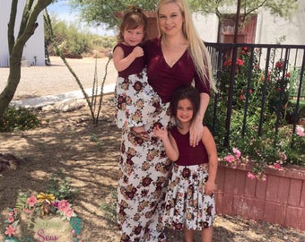 Mother Daughter Matching Dress - Mommy and Me Dress - Mommy and Me Outfits - Matching Family Outfits