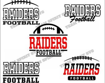 Raiders Football Bundle Download Files - SVG, DXF, EPS, Silhouette Studio, Vinyl Files, Digital Cut Files -Use with Cricut and Silhouette
