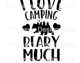 Free Free 219 Camping Svg Bear SVG PNG EPS DXF File