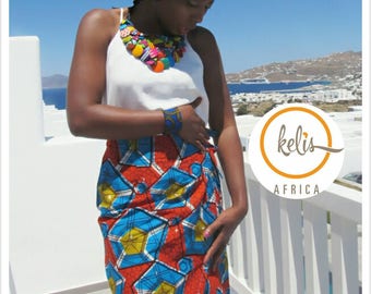 African Print Short Skirt/ African Print Skirt /Ankara Skirt
