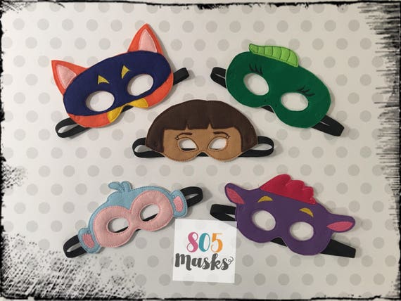 dora explorer inspired masks dora dora