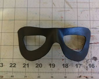 Harley Quinn inspired leather mask v1