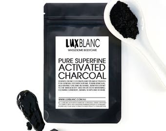 100% Pure Activated Charcoal/Carbon Powder | Food Grade | Teeth Polish & Whitening | Face Masks | Soap Making