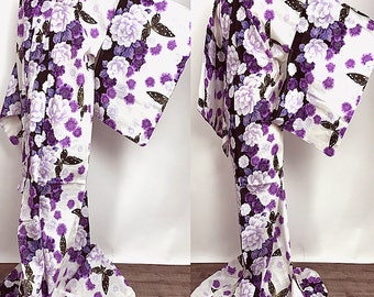 Japanese K81901 Elegant Brand New "Yukata" Tall and Big Size