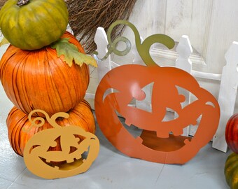 Pumpkin Candle holders