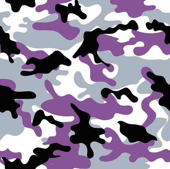 Purple Camouflage 1 Camo Seamless Pattern Military Army .SVG