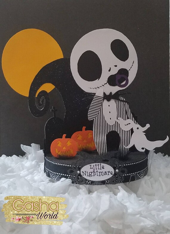Jack Skellington Baby Shower Centerpiece/ Baby Jack