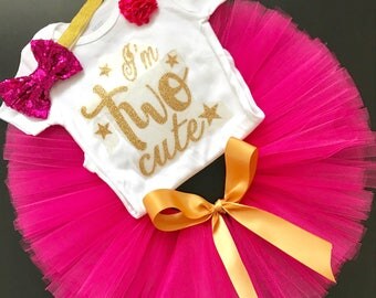 2nd birthday outfit girl, Second Birthday Outfit Girl, second Birthday Outfit Girl, hot pink second Birthday Outfit Girl