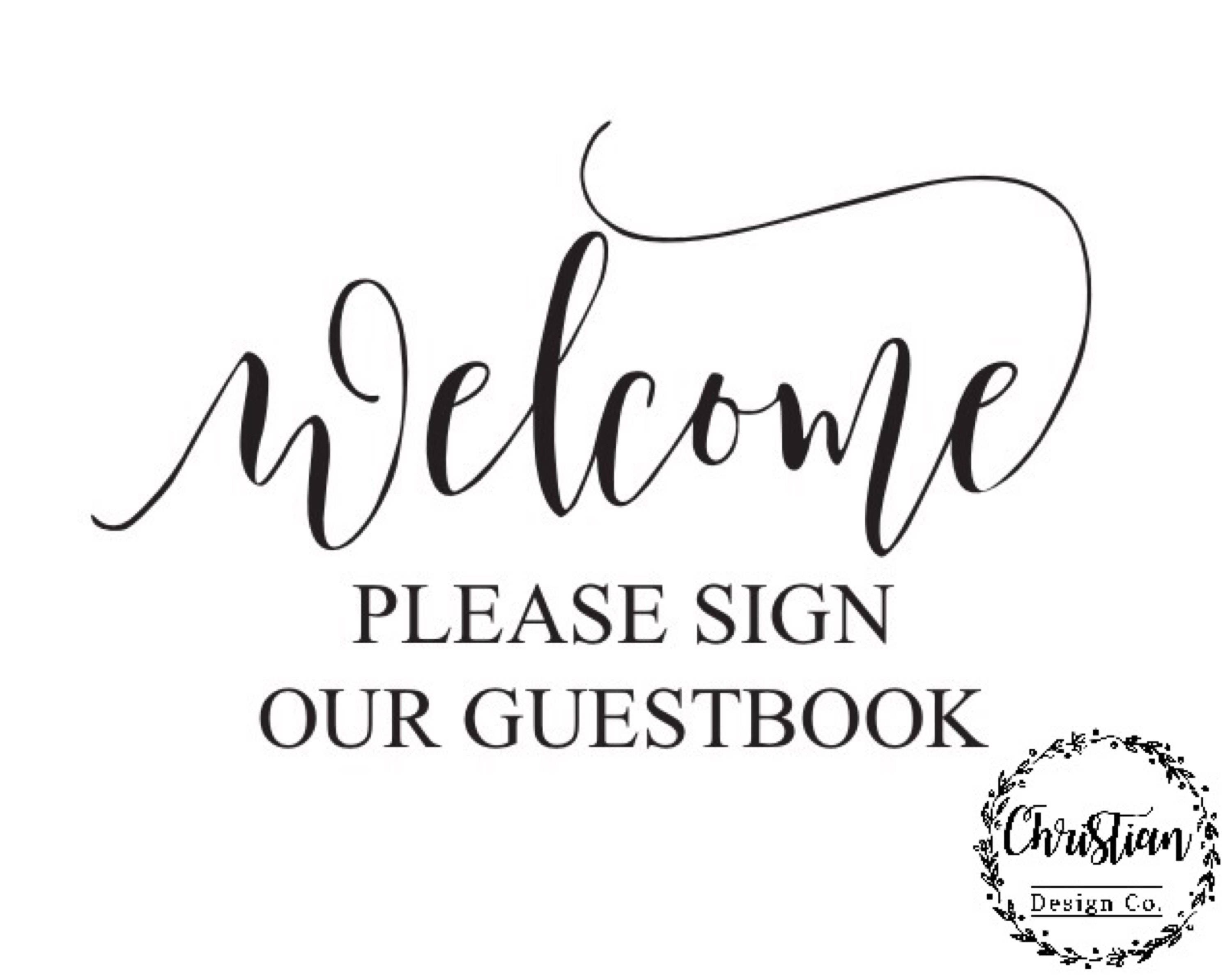 It's just an image of Old Fashioned Please Sign Our Guestbook Free Printable It's just a picture of Old Fashioned Please Sign Our Guestbook Free Printable