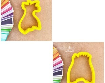 Trolls Cookie Cutters - Hair with headband - Branch Hair - Kids - Cartoon - Cookie Cutter - Characters - Periwinkles - Gift - Cute