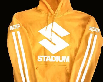 Justin Bieber Stadium Tour Purpose Tour Merch Hoodie Sweatshirt
