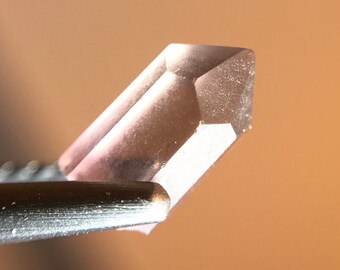 Terminated Pink Tourmaline Crystal Facet Rough Natural Specimen TRM057