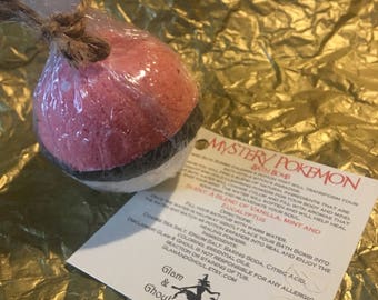 Mystery pokemon Bath Bombs