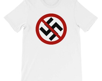 Anti Facist T-shirt - Anti Nazi Shirt - Antifa Tee - Charlottesville - Anti Trump - Anti White Terrorist T-shirt - Anti KKK - Resistance