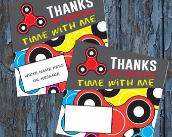 fidget spinner, fidget spinner thank you, fidget spinner party, fidget spinner tags , fidget thank you, fidget spinner toy, birthday,
