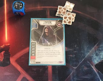 Star Wars Destiny Reflective Resource Tokens