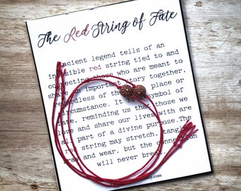 Red String Bracelets | Red String of Fate | Couples Bracelets | Friendship Bracelets | His and Her Bracelets | Sibling Bracelets