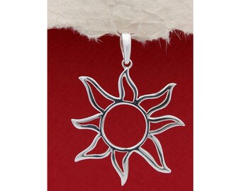 Sun pendant | Etsy