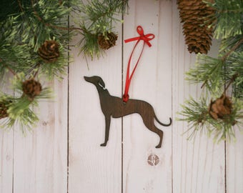 Whippet ornament | Etsy