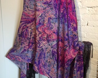 Silk shawls wraps | Etsy