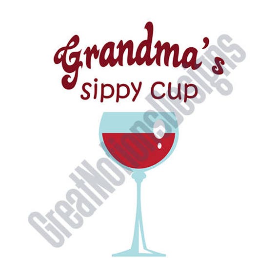 Download Grandma's Cup SVG HTV Vinyl Cutting Graphic Art