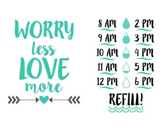 Drink up buttercup svg, water bottle svg, water tracker svg, cricut and cameo cutting file, Fitness svg, ocean water tracker, cute water svg