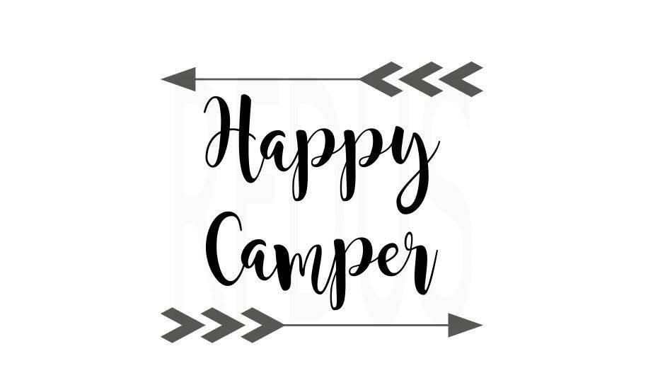 Download Happy Camper SVG, Vector Design, Cricut Cutting File ...