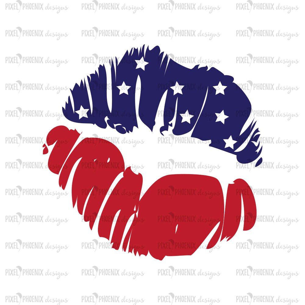 USA kiss svg America SVG USA svg Thanksgiving svg Labor