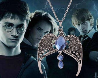 HARRY POTTER Ravenclaw Horcrux Lost Diadem Tiara Crown Necklace Pendant Jewellery Gift