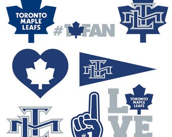 Love Maple Leafs Toronto Maple Leafs Hockey SVG File