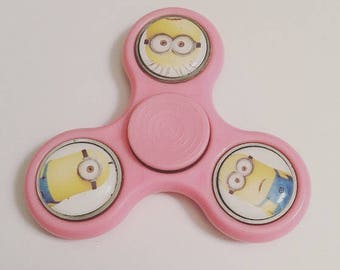 Custom Character Fidget Spinner - Minions Fidget Spinner - PJ Masks -Paw Patrol- Ninja Turtles - Mario -Cars - Mickey Mouse Spinner