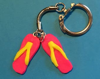 Handmade Flip-flop/ flip flop Sandals keyring