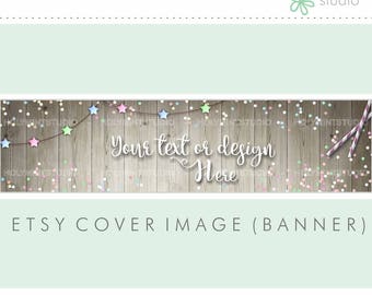 Etsy Banner, Etsy Shop Banner, Party Cover Image, Etsy Cover Photo, Cover Image, Premade Cover Photo, Custom Etsy Banner, Party Etsy Banner