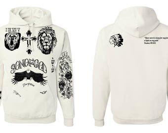 Justin Bieber New Animal Tattoos Unisex Hoodie Sweatshirt