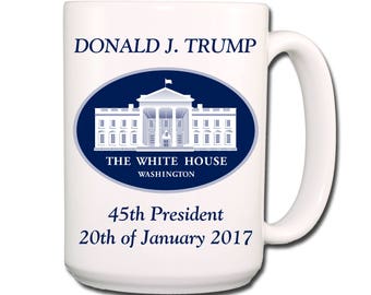 DONALD TRUMP Innauguration 2017 Extra LargeCoffe Mug 15 oz