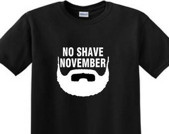 no shave november t shirt