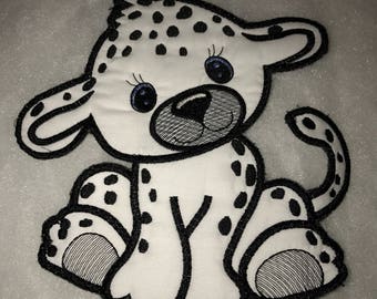 Applique Jungle Babies for your project
