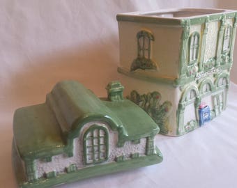 Vintage Collectible Ceramic Post Office