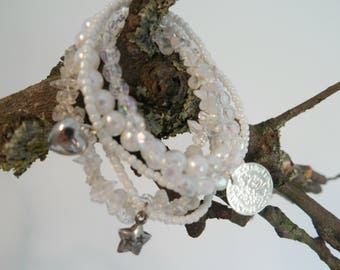 Breacelets ibizastyle white
