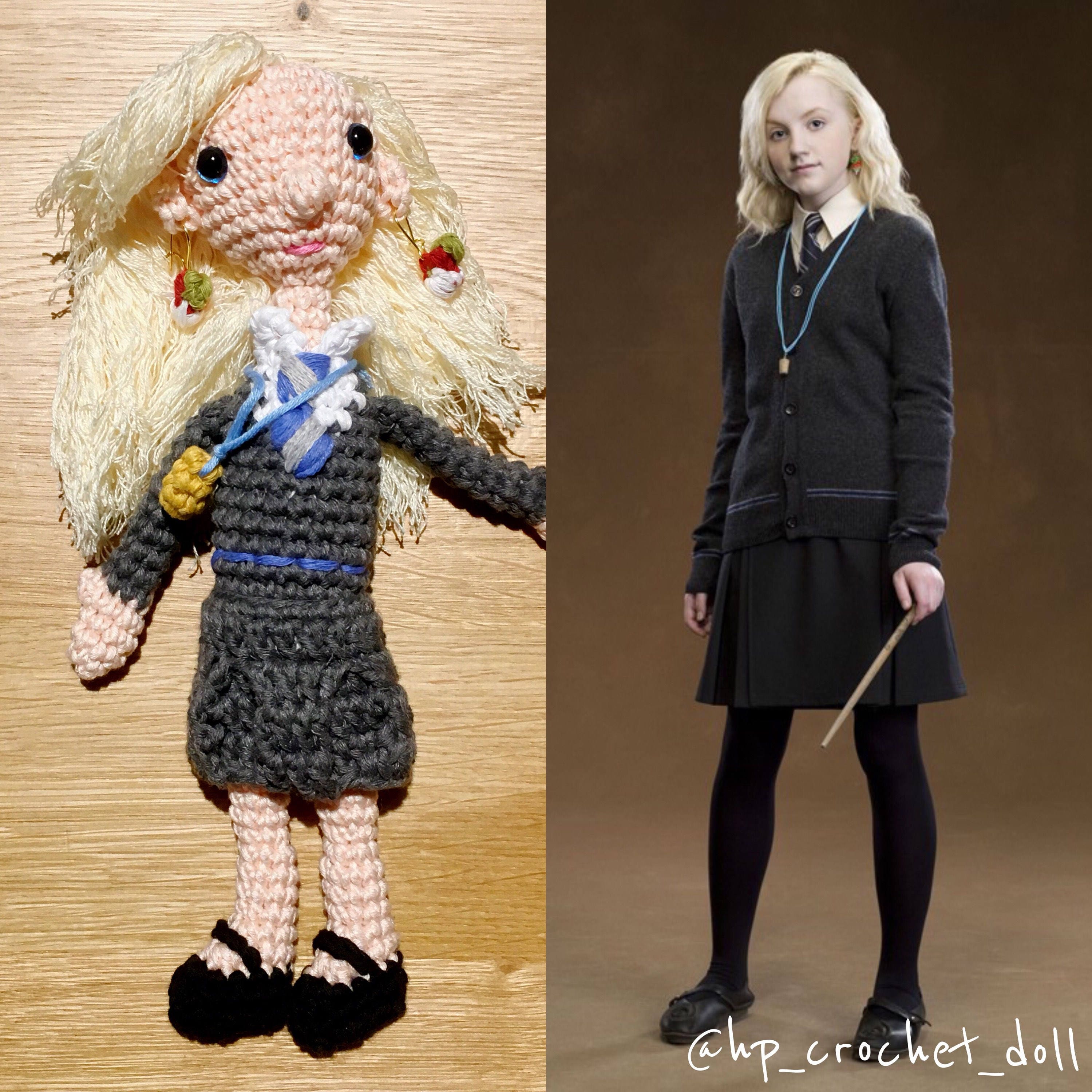 Luna Lovegood Harry Potter Crochet/Amigurumi Doll Handmade