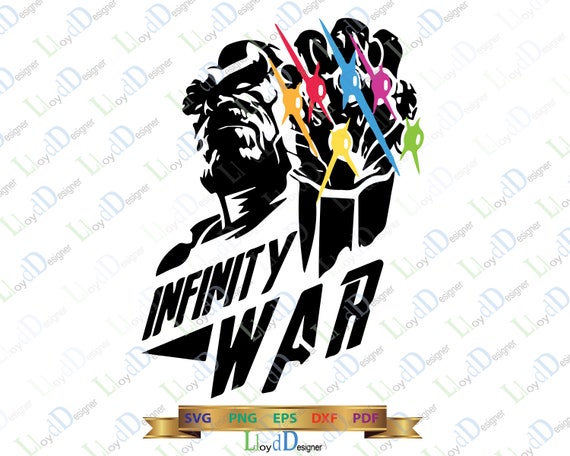 Marvel SVG Avengers Infinity War SVG Avengers Thanos svg