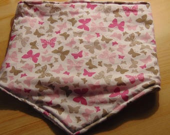 Snood girl 6 to 12 fleece and cotton