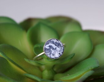 Sheer Eco resin bezel ring